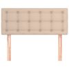 vidaXL T&ecirc;te de lit Cappuccino 90x5x78/88 cm Similicuir