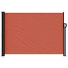 vidaXL Auvent lat&eacute;ral r&eacute;tractable terre cuite 140x500 cm