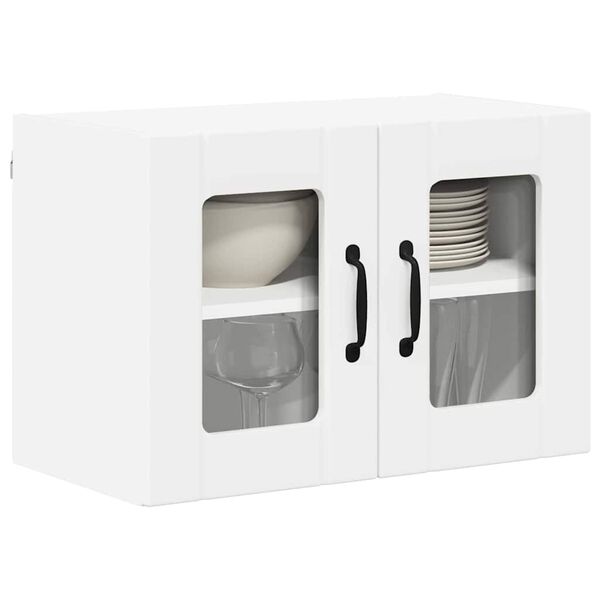vidaXL Armoire de cuisine 2 pcs Blanc 60 x 31 x 40 cm