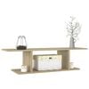vidaXL Meuble TV mural Ch&ecirc;ne sonoma 103x30x26,5 cm