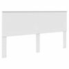 vidaXL Lit de Rangement Blanc 180 x 200 cm Bois d'ing&eacute;nierie