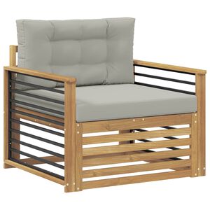 vidaXL Canap&eacute; d&rsquo;ext&eacute;rieur Polyester Blanc
