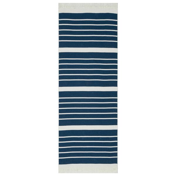 vidaXL Tapis Marine 100x300 cm Coton