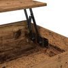 vidaXL Table basse Bois Ancien 70x50x50cm Bois d'ing&eacute;nierie