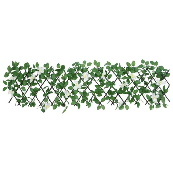 vidaXL Treillis de lierre artificiel extensible vert 5 pcs 180x30 cm