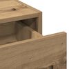 vidaXL Table de Toilette Marron 60 x 40 x 70 cm Bois d'ing&eacute;nierie
