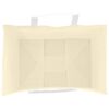 vidaXL Sacs en papier 250 pcs avec poign&eacute;es jaune 32x22x24 cm