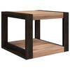 vidaXL Armoire de salle de bain 45x45x35 cm bois de teck solide