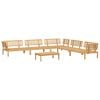 vidaXL Salon palette de jardin 6 pcs bois d'acacia massif