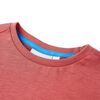 T-shirt pour enfants couleur de paprika 140