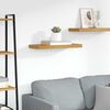 vidaXL &Eacute;tag&egrave;re Murale Marron 50 x 23 x 4 cm Bois d'ing&eacute;nierie