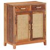 vidaXL Buffet 65x35x75 cm Bois de r&eacute;cup&eacute;ration solide