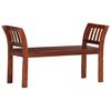 vidaXL Banc 111 cm Bois d'acacia solide