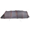 vidaXL Tente tunnel avec toit Gris et orange 778 x 356 x 210 cm