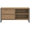 vidaXL Meuble TV Ch&ecirc;ne artisan 100 x 36 x 49,5 cm Bois d'ing&eacute;nierie