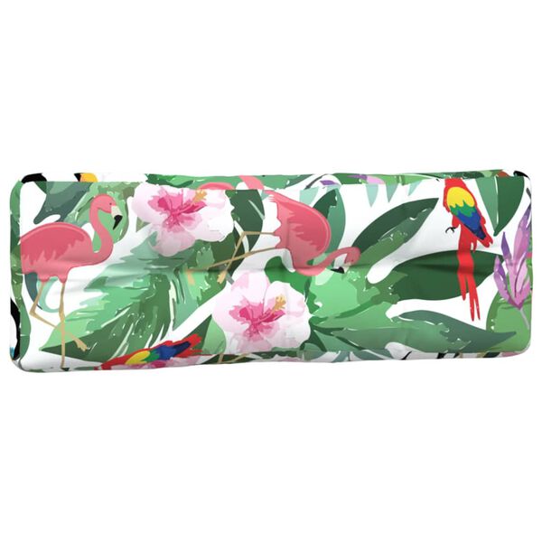 vidaXL Coussins de palette lot de 2 multicolore tissu