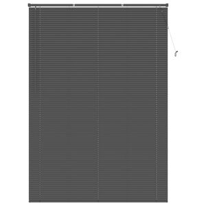 vidaXL Store V&eacute;nitien R&eacute;glable Gris Argent&eacute; 213 x 160 cm PVC