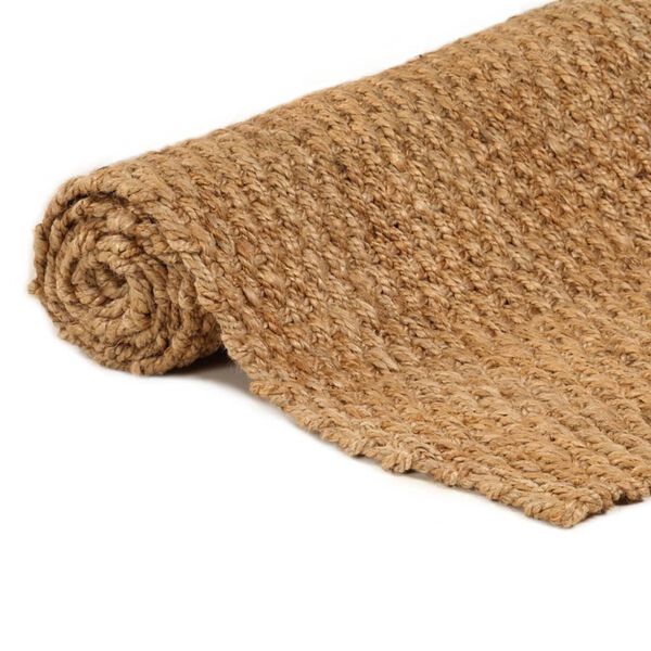 vidaXL Tapis rectangulaire Naturel 200x300 cm Jute
