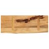 vidaXL Dessus de table 70x20x2,5 cm bord vif bois massif manguier brut