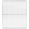 vidaXL Grille de barbecue 40 x 35 cm Acier inoxydable Argent&eacute;
