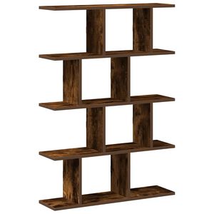 vidaXL &Eacute;tag&egrave;re cube murale 12 compartiments ch&ecirc;ne fum&eacute; bois ing&eacute;nierie