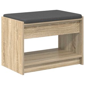 vidaXL Banc d'entr&eacute;e Ch&ecirc;ne Sonoma 63 x 38 x 45 cm