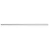vidaXL Tige de placard 2 pcs Argent&eacute; 764 x 15 x 29 mm