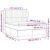 vidaXL Sommier &agrave; lattes de lit et matelas Vert fonc&eacute; 140x190cm Velours
