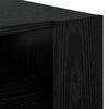vidaXL Table basse Ch&ecirc;ne noir 92 x 53 x 45 cm Bois d'ing&eacute;nierie