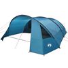 vidaXL Tente Tunnel 6-Persoons Bleu et gris 700 x 590 x 215 cm