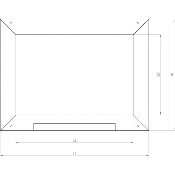 AXI Tableau noir enfant pour maisonnette Gris 2x40x30 cm