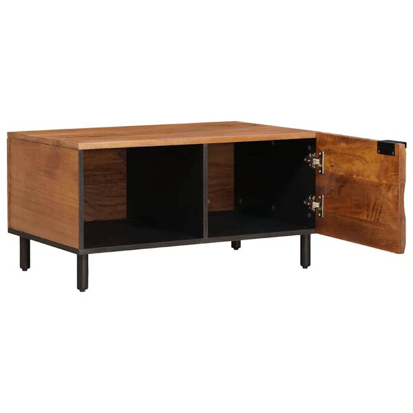 vidaXL Table basse Marron 80 x 50 x 40 cm Bois de mangue massif