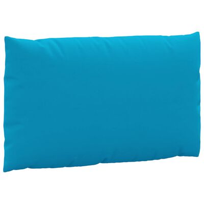 vidaXL Coussins de palette lot de 3 bleu clair tissu oxford