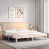 vidaXL Cadre de lit sans matelas bois massif de pin