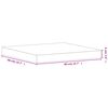 vidaXL Dessus de table 40x40x4 cm carré bois massif de hêtre