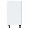 vidaXL Armoire de cuisine Porto noir bois d'ing&eacute;nierie