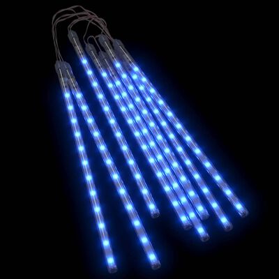 vidaXL Guirlandes lumineuses 8 pcs 30 cm 192 LED bleu