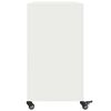 vidaXL Buffet blanc 100,5x39x72 cm acier