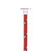 vidaXL Corde de bateau Rouge 3 mm 100 m Polypropyl&egrave;ne