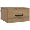 vidaXL Cabinet de chevet Ch&ecirc;ne artisan 35 x 35 x 20 cm