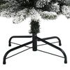 vidaXL Sapin de No&euml;l artificiel mince avec neige floqu&eacute;e 150 cm PVC/PE