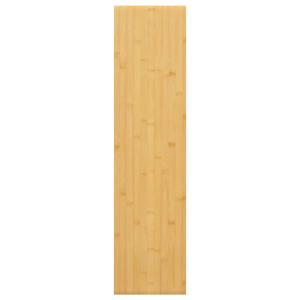 vidaXL &Eacute;tag&egrave;re murale 80x20x2,5 cm bambou