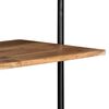 vidaXL &Eacute;tag&egrave;re murale 94x35x113 cm Bois d'acacia solide