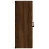 vidaXL Armoire murale ch&ecirc;ne marron 34,5x34x90 cm