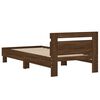 vidaXL Cadre de lit sans matelas avec t&ecirc;te de lit 75x190 cm