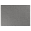 vidaXL Couverture lest&eacute;e avec housse Gris 135x200 cm 10 kg Tissu