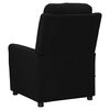 vidaXL Fauteuil de massage Noir Tissu