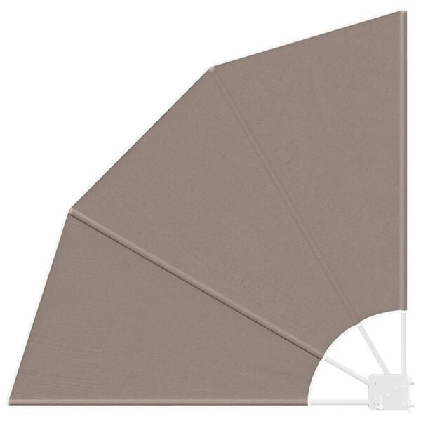 vidaXL &Eacute;cran de confidentialit&eacute; pour balcon Taupe 115 x 115 cm