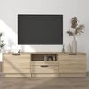 vidaXL Meuble TV Chêne Sonoma 140x35x40 cm Bois d'ingénierie