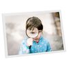 vidaXL Collage de cadres photo 3 pcs de table Blanc 15x21 cm MDF